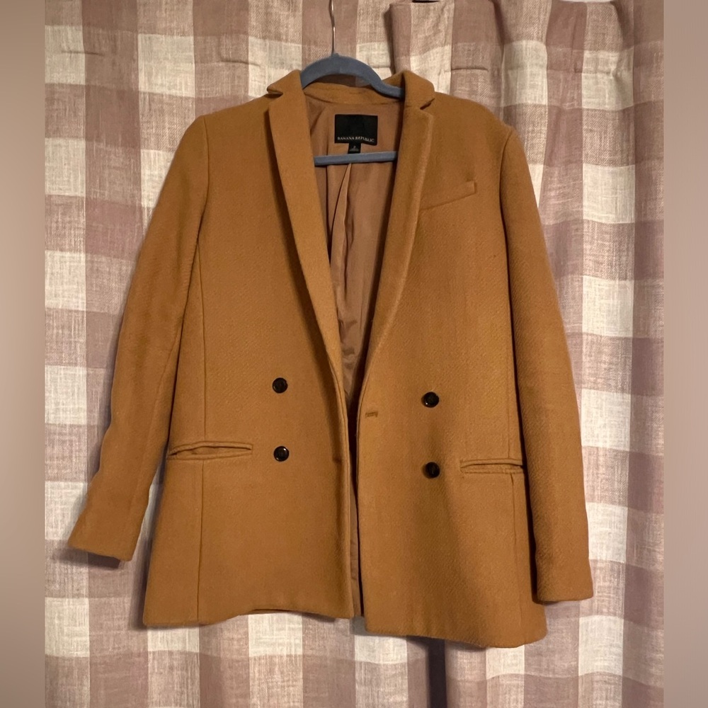 Camel Color Wool Coat